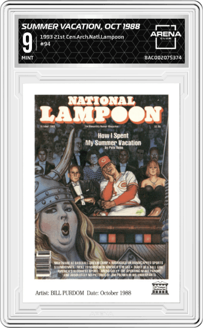 Summer Vacation, Oct 1988