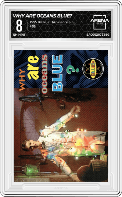 Why are oceans blue?