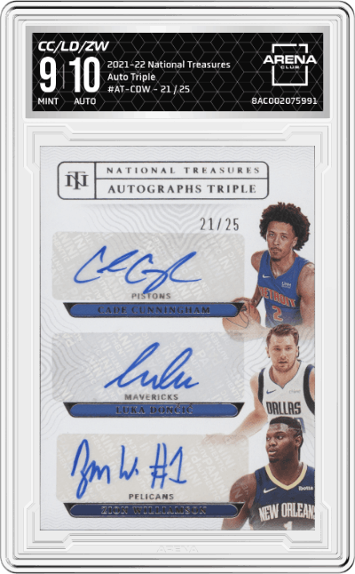 Cade Cunningham/Luka Doncic/Zion Williamson