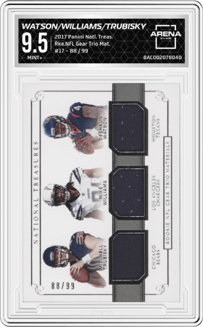 Deshaun Watson/Mike Williams/Mitchell Trubisky