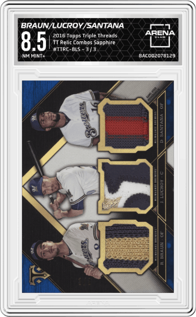 Ryan Braun/Jonathan Lucroy/Domingo Santana