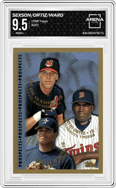 Richie Sexson /David Ortiz/Daryle Ward 