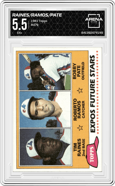 Tim Raines/Roberto Ramos/Bobby Pate