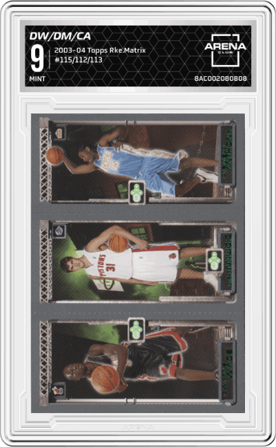 Dwyane Wade/Darko Milicic/Carmelo Anthony