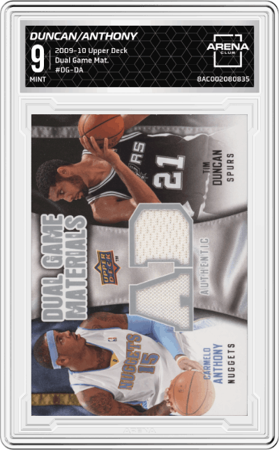 Tim Duncan/Carmelo Anthony 