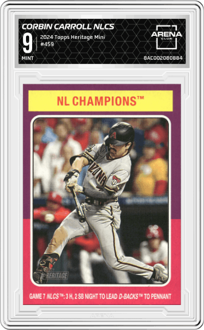 Corbin Carroll NL Champions