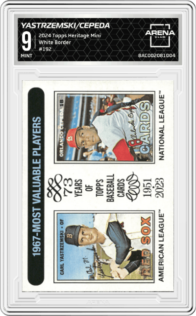 Carl Yastrzemski/Orlando Cepeda