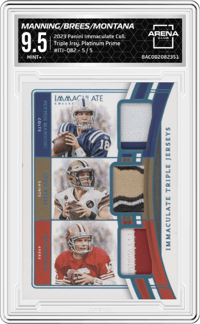 Peyton Manning/Drew Brees/Joe Montana