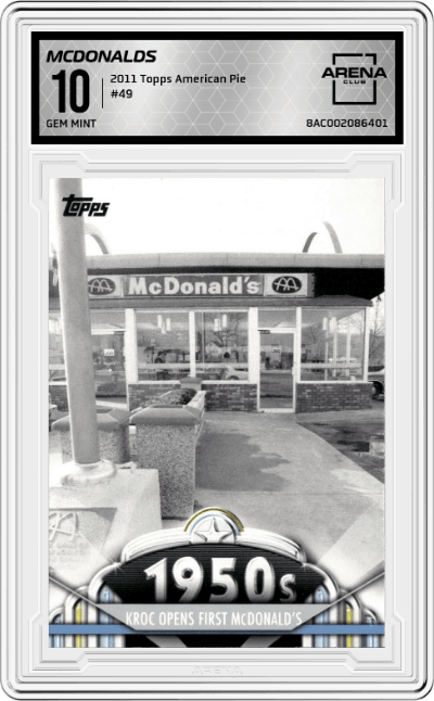 Kroc Opens First McDonald's