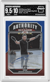 Jason Herzog from the 2023 Donruss Optic UFC set featuring a Blue  parallel graded by Arena Club and given an overall grade of 9.5.