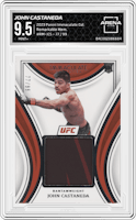 John Castaneda from the 2023 Panini Immaculate Collection set graded by Arena Club and given an overall grade of 9.5.