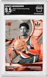Scoot Henderson from the 2023-24 Panini Court Kings set graded by Arena Club and given an overall grade of 9.5.