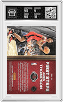 Amen Thompson from the 2023-24 Panini Court Kings set graded by Arena Club and given an overall grade of 9.5.