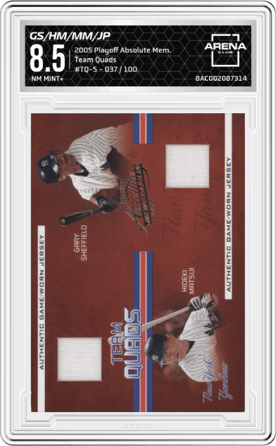 Gary Sheffield/Hideki Matsui/Mike Mussina/Jorge Posada