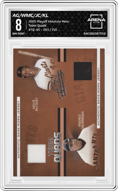 Andres Galarraga/Willie McCovey/Jose Cruz/Kenny Lofton