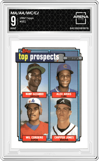 Manny Alexander/Alex Arias/Wil Cordero/Chipper Jones