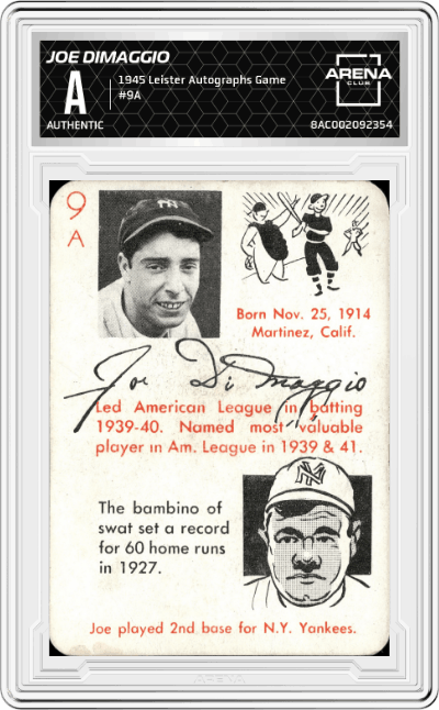 Joe DiMaggio