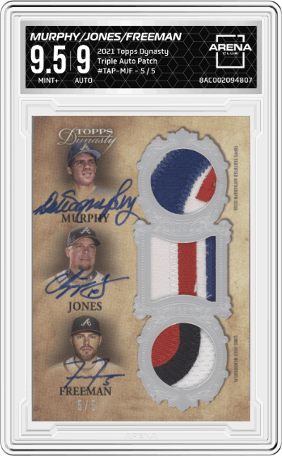Dale Murphy/Chipper Jones/Freddie Freeman