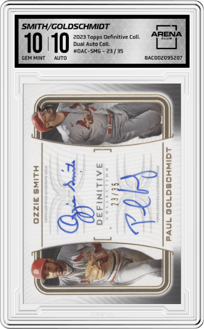 Ozzie Smith/ Paul Goldschmidt