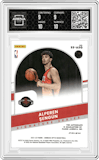 Alperen Sengun from the 2021-22 Panini Donruss Optic set featuring a Holo parallel graded by Arena Club and given an overall grade of 9.5.