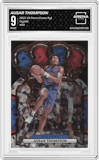 Ausar Thompson  from the 2023-24 Panini Crown Royale  set featuring a Crystal parallel graded by Arena Club and given an overall grade of 9.