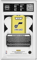 Keyonte George from the 2023-24 Panini Crown Royale  set graded by Arena Club and given an overall grade of 9.