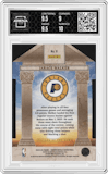 Jarace Walker from the 2023-24 Panini Crown Royale  set featuring a Purple parallel graded by Arena Club and given an overall grade of 9.5.