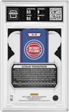 Ausar Thompson  from the 2023-24 Panini Crown Royale  set featuring a Crystal parallel graded by Arena Club and given an overall grade of 9.5.
