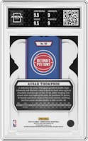 Ausar Thompson  from the 2023-24 Panini Crown Royale  set featuring a Crystal parallel graded by Arena Club and given an overall grade of 9.5.