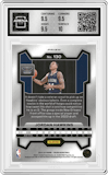 Jordan Hawkins from the 2023-24 Panini Prizm set featuring a Hyper Prizm parallel graded by Arena Club and given an overall grade of 10.