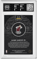 Jaime Jaquez Jr. from the 2023-24 Panini Crown Royale  set featuring a Blue parallel graded by Arena Club and given an overall grade of 9.
