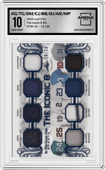 Ken Griffey Jr./Tony Gwynn/Don Mattingly/Chipper Jones/Barry Bonds/Derek Jeter/Alex Rodriguez/Mike Piazza