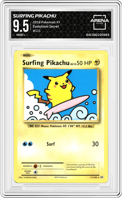 Surfing Pikachu