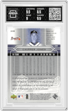 Chipper Jones from the 2005 Upper Deck set graded by Arena Club and given an overall grade of 9.