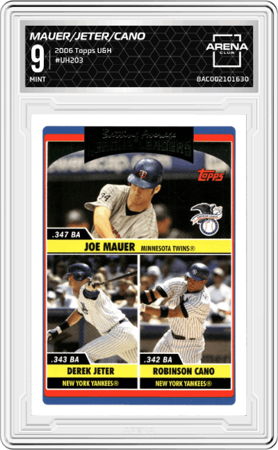 J.Mauer/D.Jeter/R.Cano