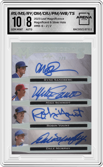 Ryne Sandberg/Mike Schmidt/Robin Yount/Dale Murphy/Cal Ripken Jr./Paul Molitor/Wade Boggs/Ted Simmons