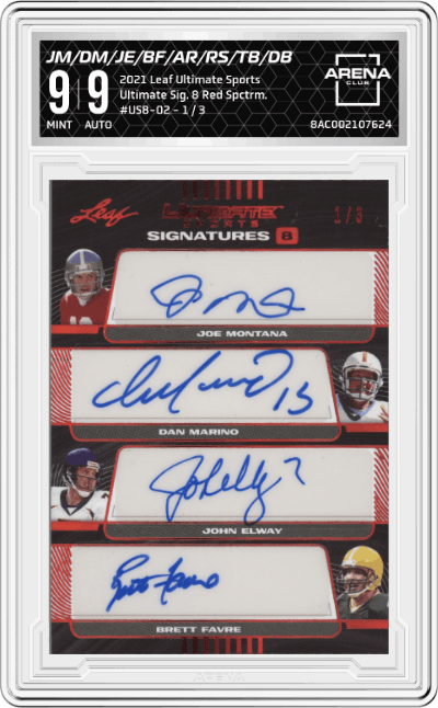 Joe Montana / Dan Marino / John Elway / Brett Favre / Aaron Rodgers / Roger Staubach / Terry Bradshaw / Drew Brees