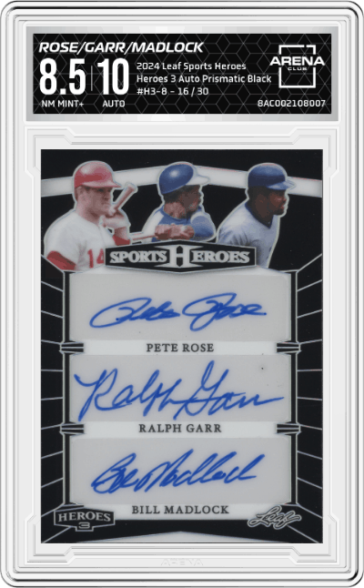 Pete Rose/Ralph Garr/Bill Madlock