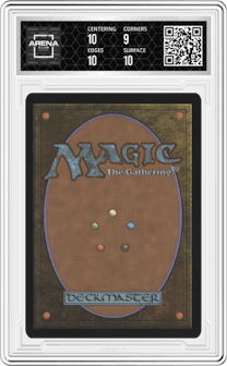 Dark Ritual from the 2023 Magic-Gathering JPN set featuring a R.Alt Art Foil parallel graded by Arena Club and given an overall grade of 9.5.
