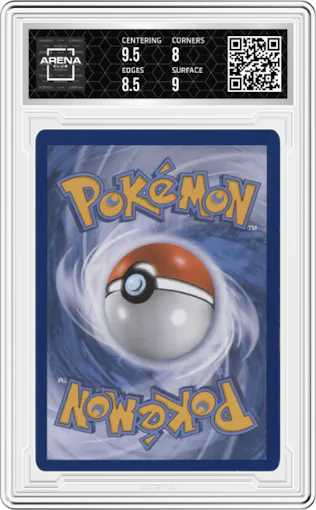 Malamar EX from the 2014 Pokemon XY set graded by Arena Club and given an overall grade of 8.5.