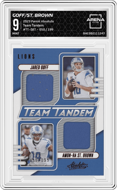 Jared Goff/Amon-Ra St. Brown