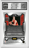 Gradey Dick from the 2023-24 Panini Prizm set featuring a Orange Prizm parallel graded by Arena Club and given an overall grade of 10.
