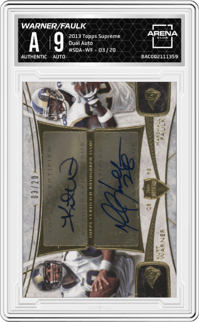 Kurt Warner/Marshall Faulk