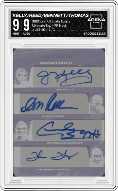 Jim Kelly / Andre Reed / Cornelius Bennett / Thurman Thomas