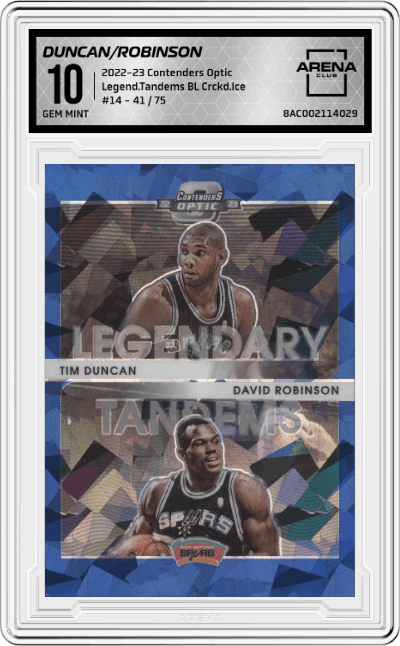 David Robinson/Tim Duncan