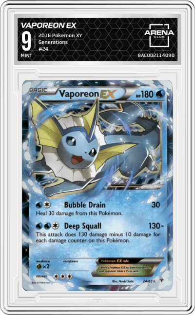 Vaporeon EX