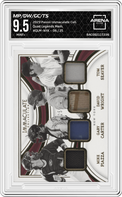 Mike Piazza/David Wright/Gary Carter/Tom Seaver