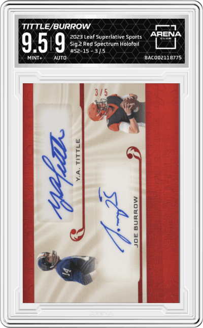 Y.A. Tittle/Joe Burrow