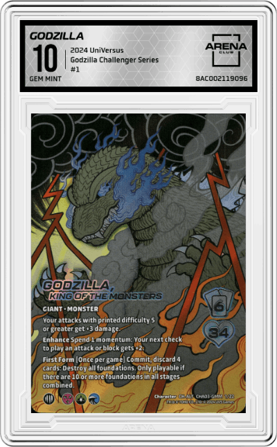 Godzilla. King Of The Monsters