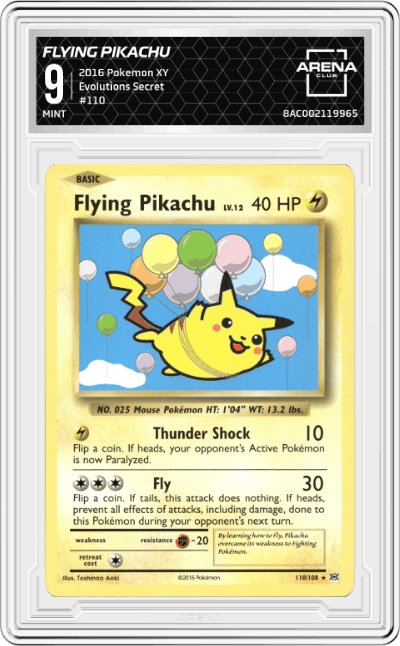 Flying Pikachu